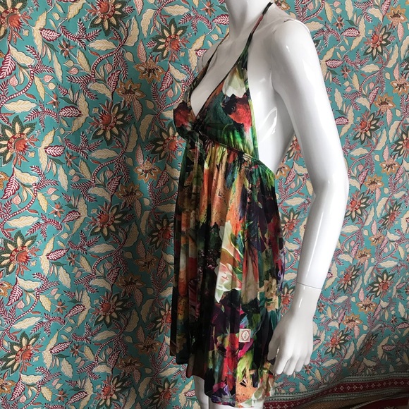 NWOT Colcci Brazilian Designer Tropical Floral Sundress Size Small - Picture 7 of 17
